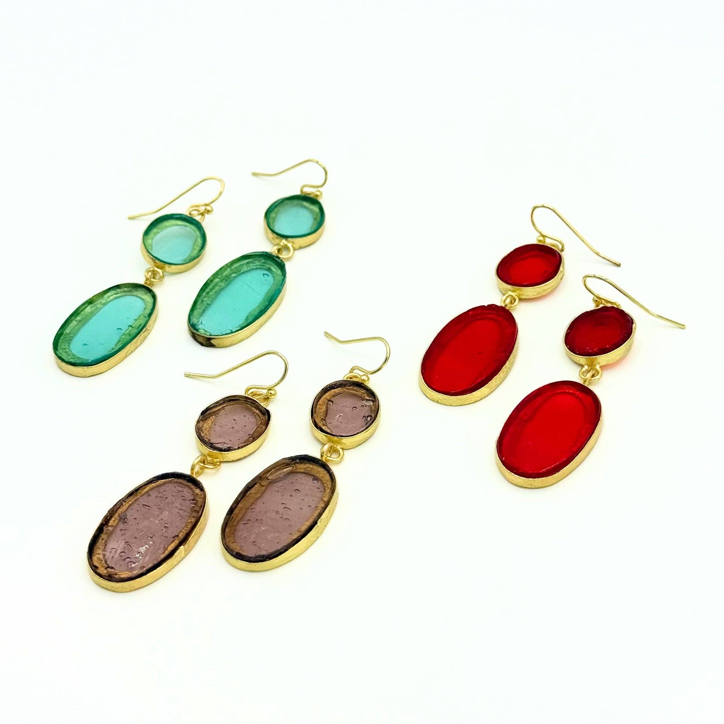 Vintage Window Pane Earrings
