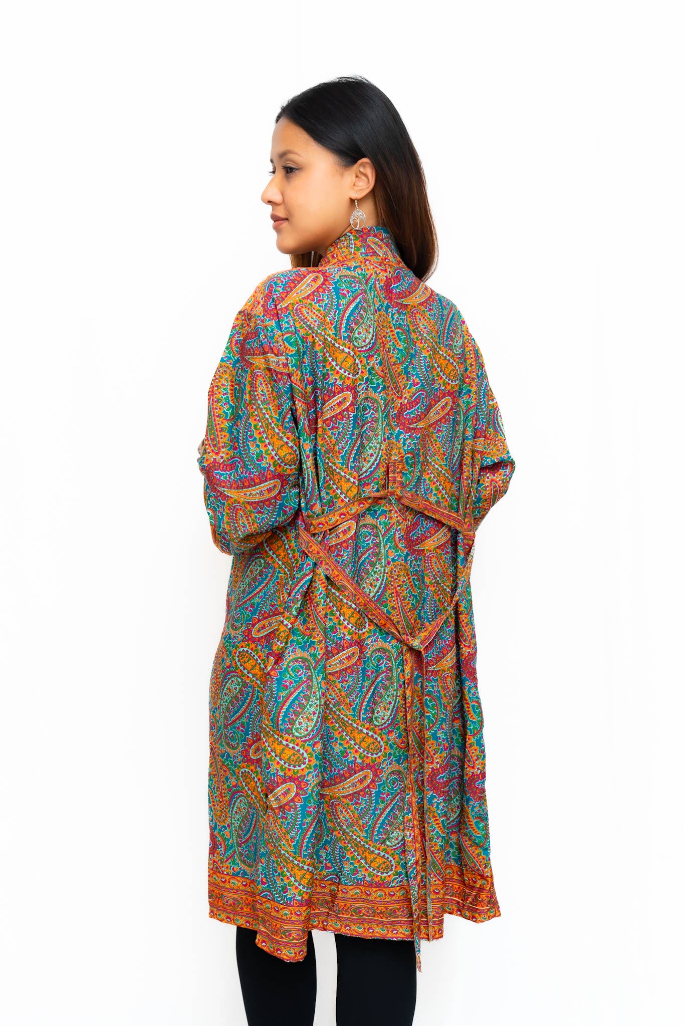 Long Sleeves Upcycled Kimono