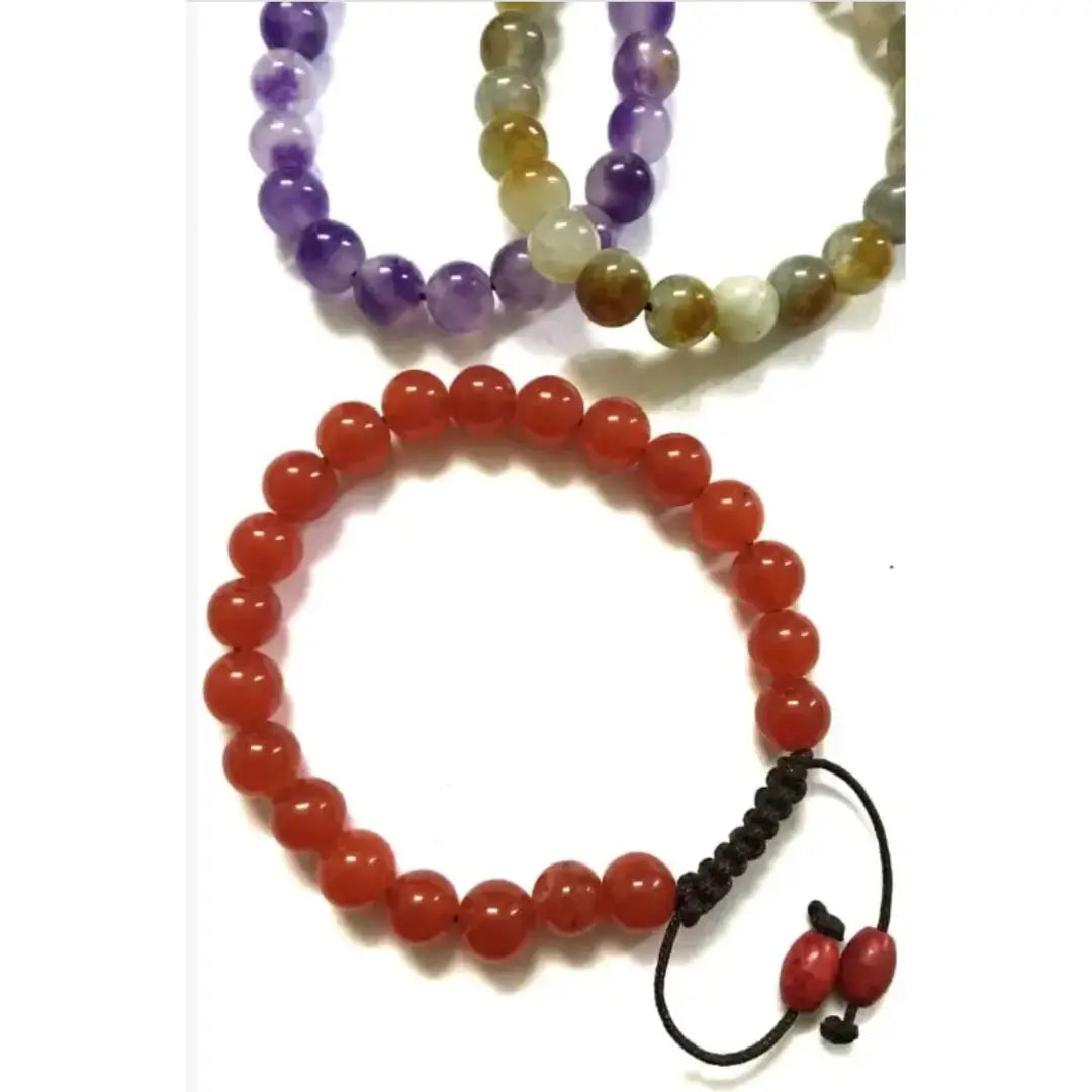 Mala Bead Adjustable Bracelet - Assorted