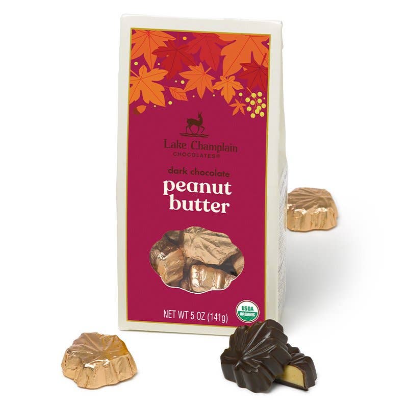 Dark Peanut Butter Organic Leaf Box