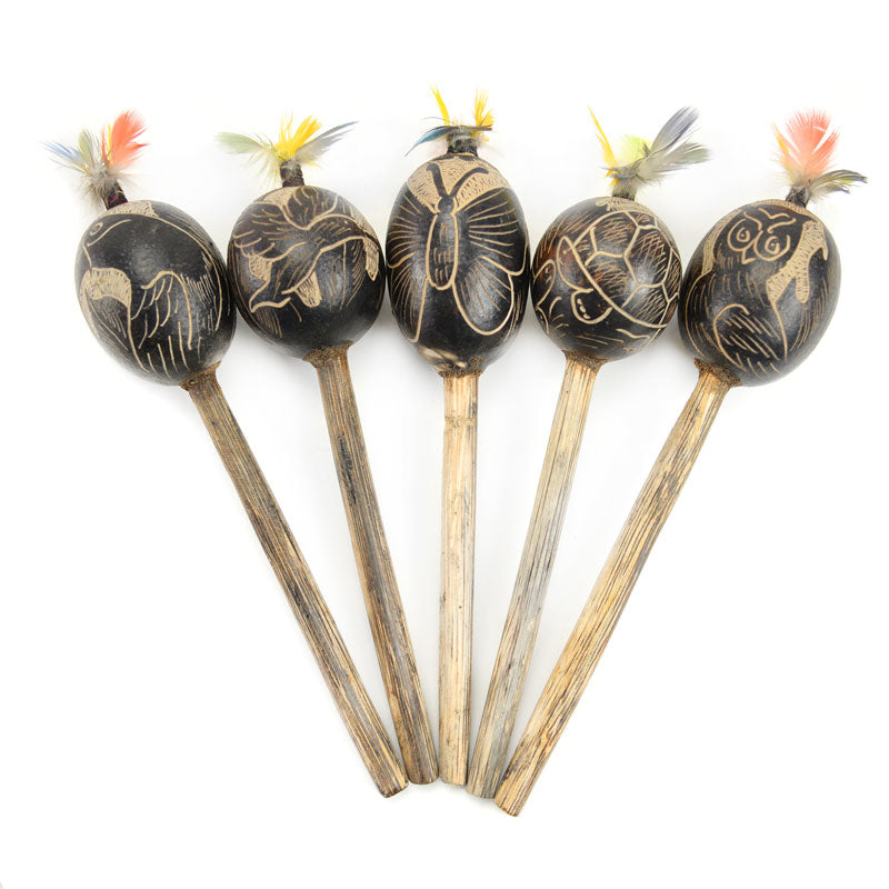 Artisan Calabash Maraca - Assorted