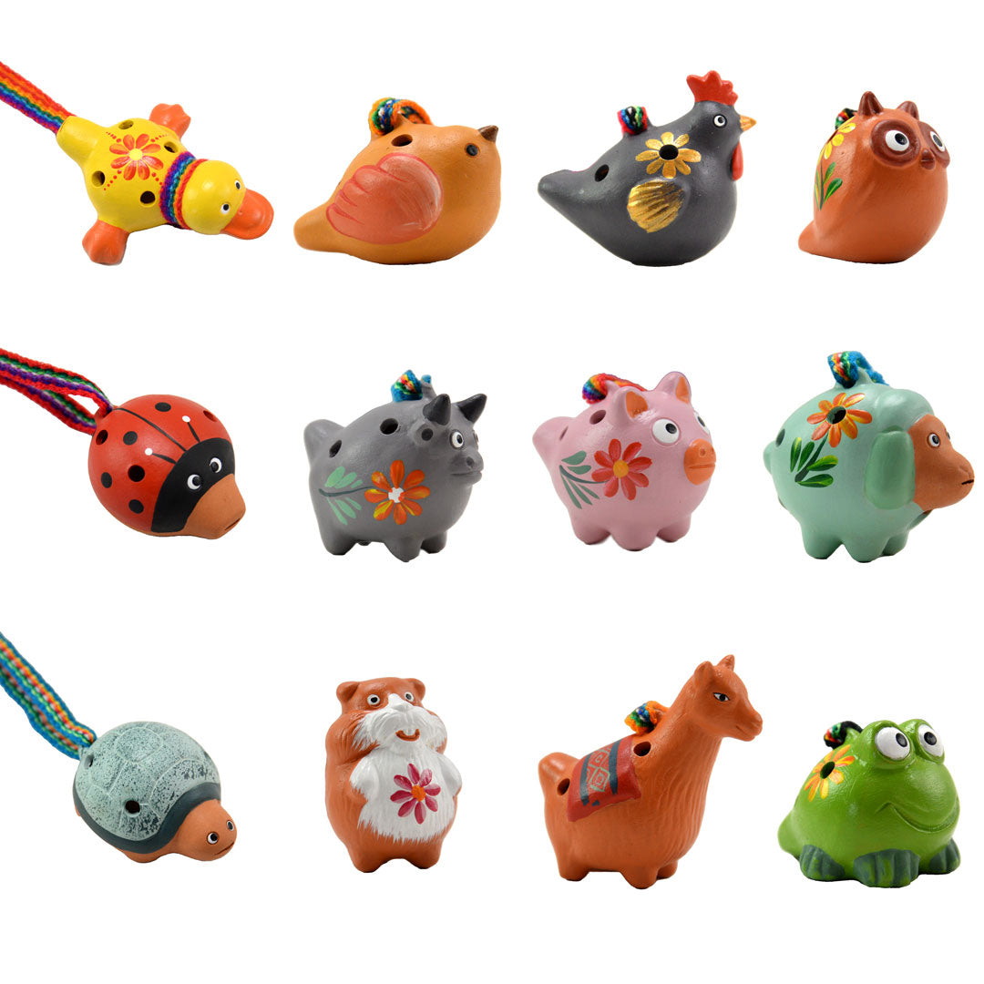 Ceramic Whimsical Whistle - Assorted