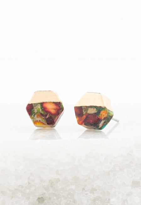 Sedona Studs - Sunrise Red