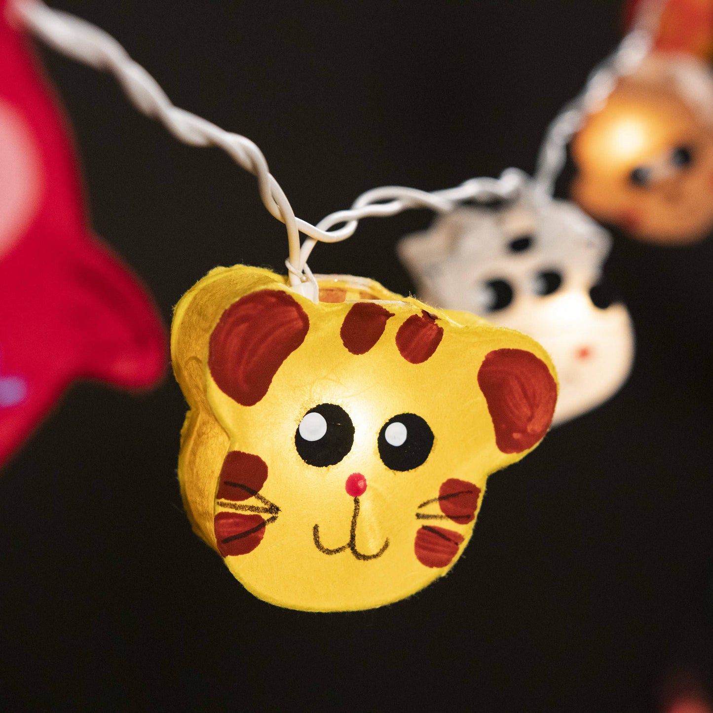 Plug-In String Lights - Zoo Party