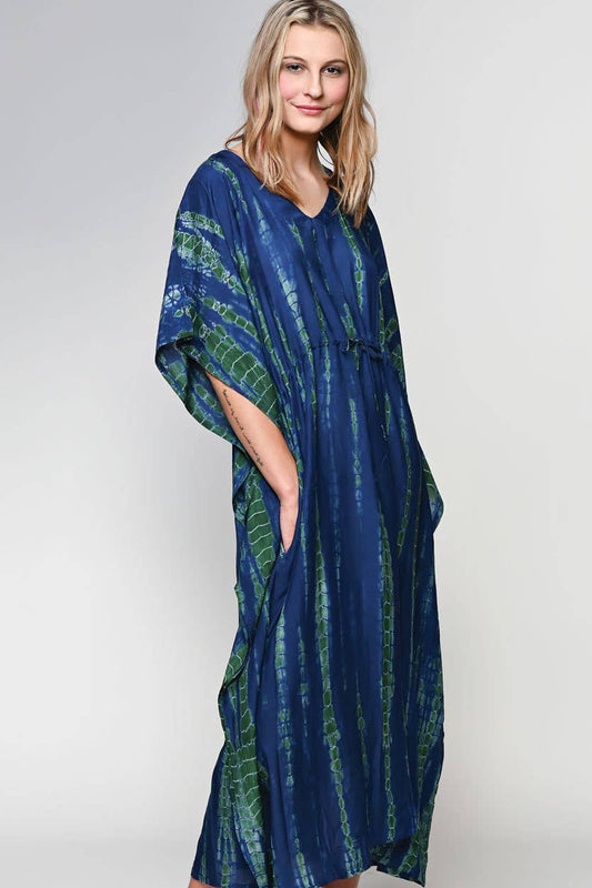 Shibori Caftans