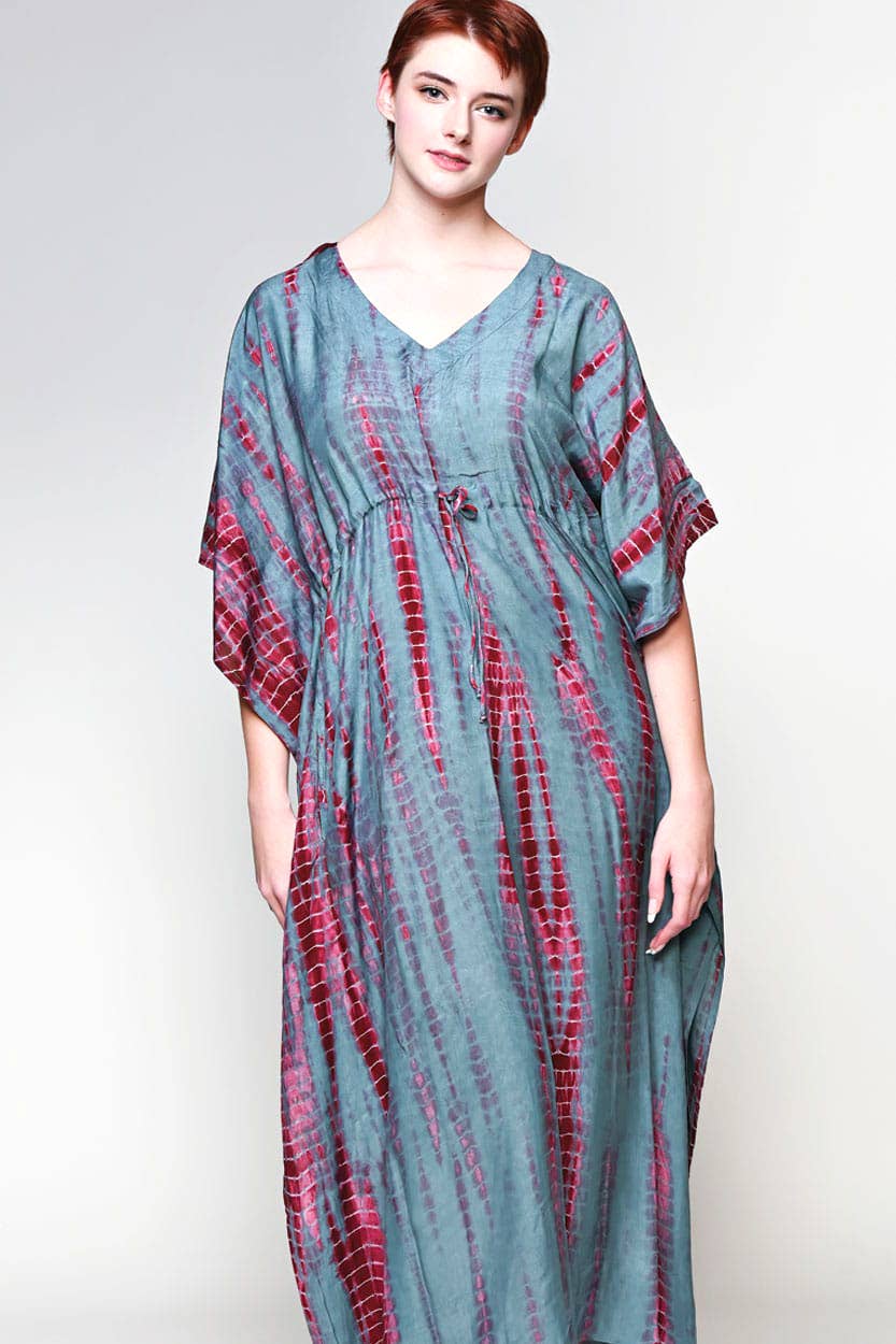 Shibori Caftans