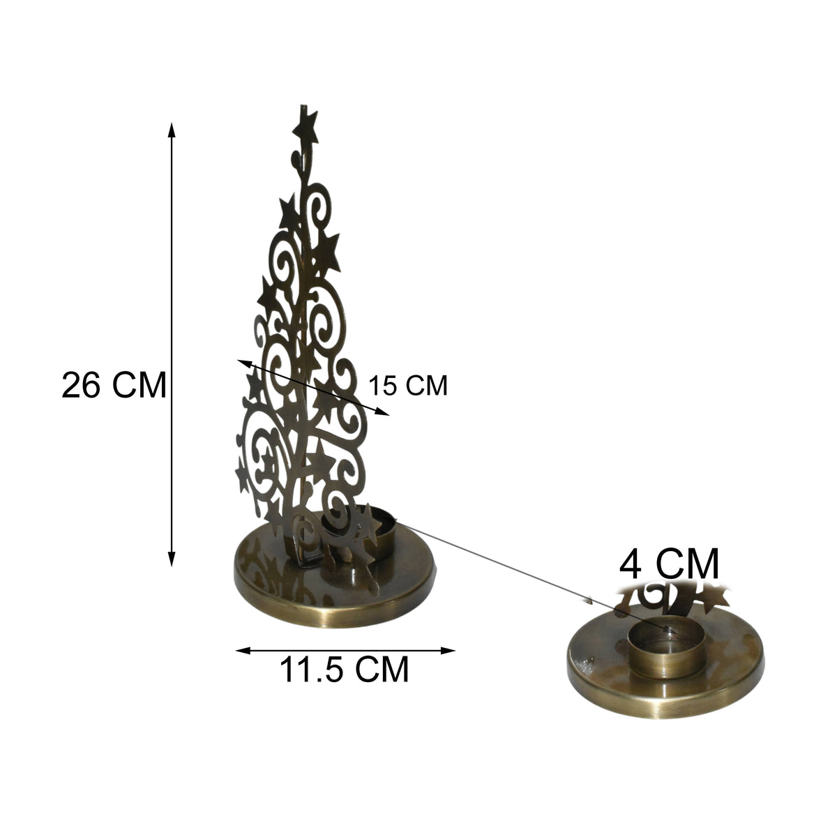 Festive Tree Candleholder