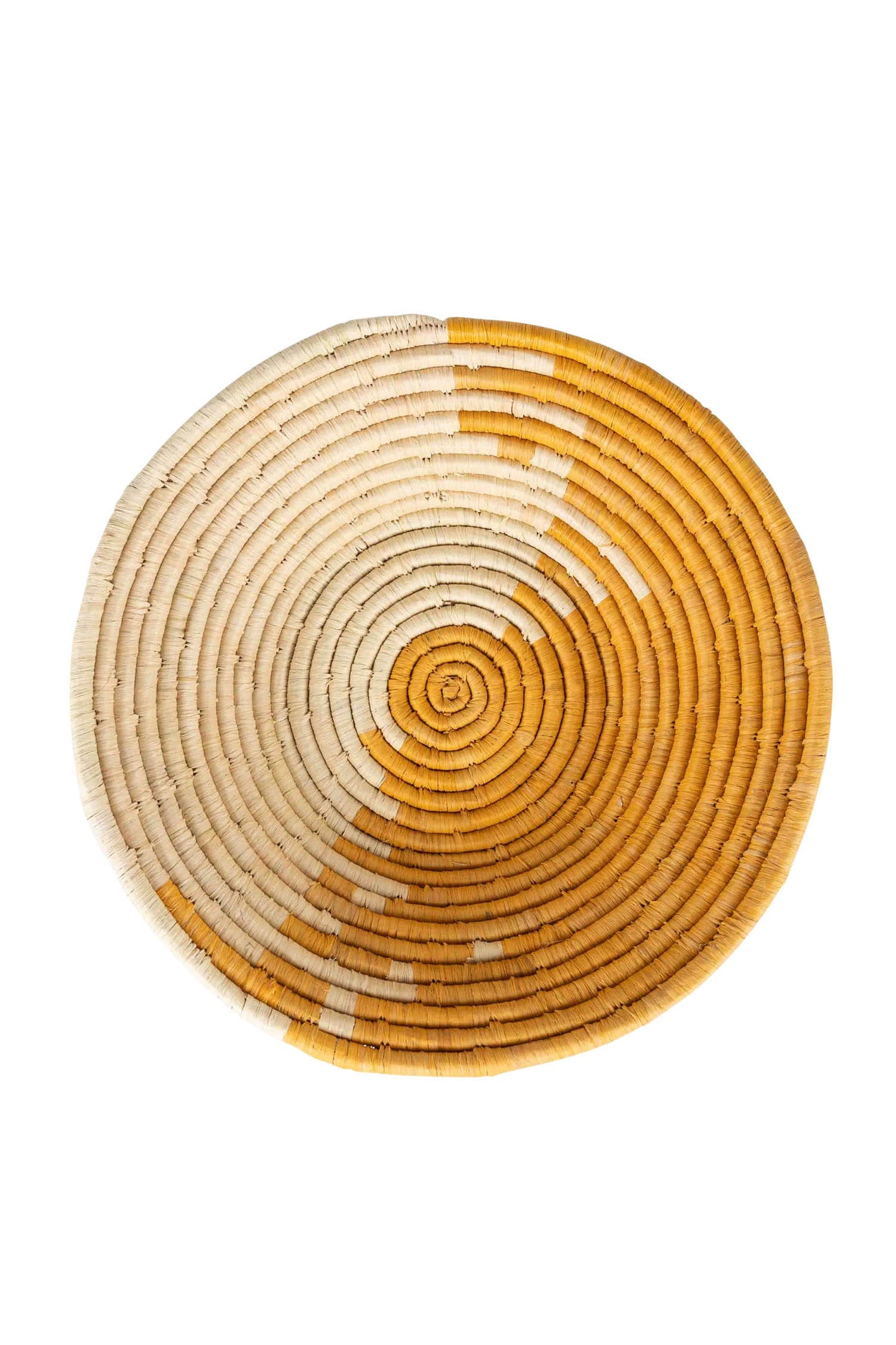 Raffia Sunrise Table Basket