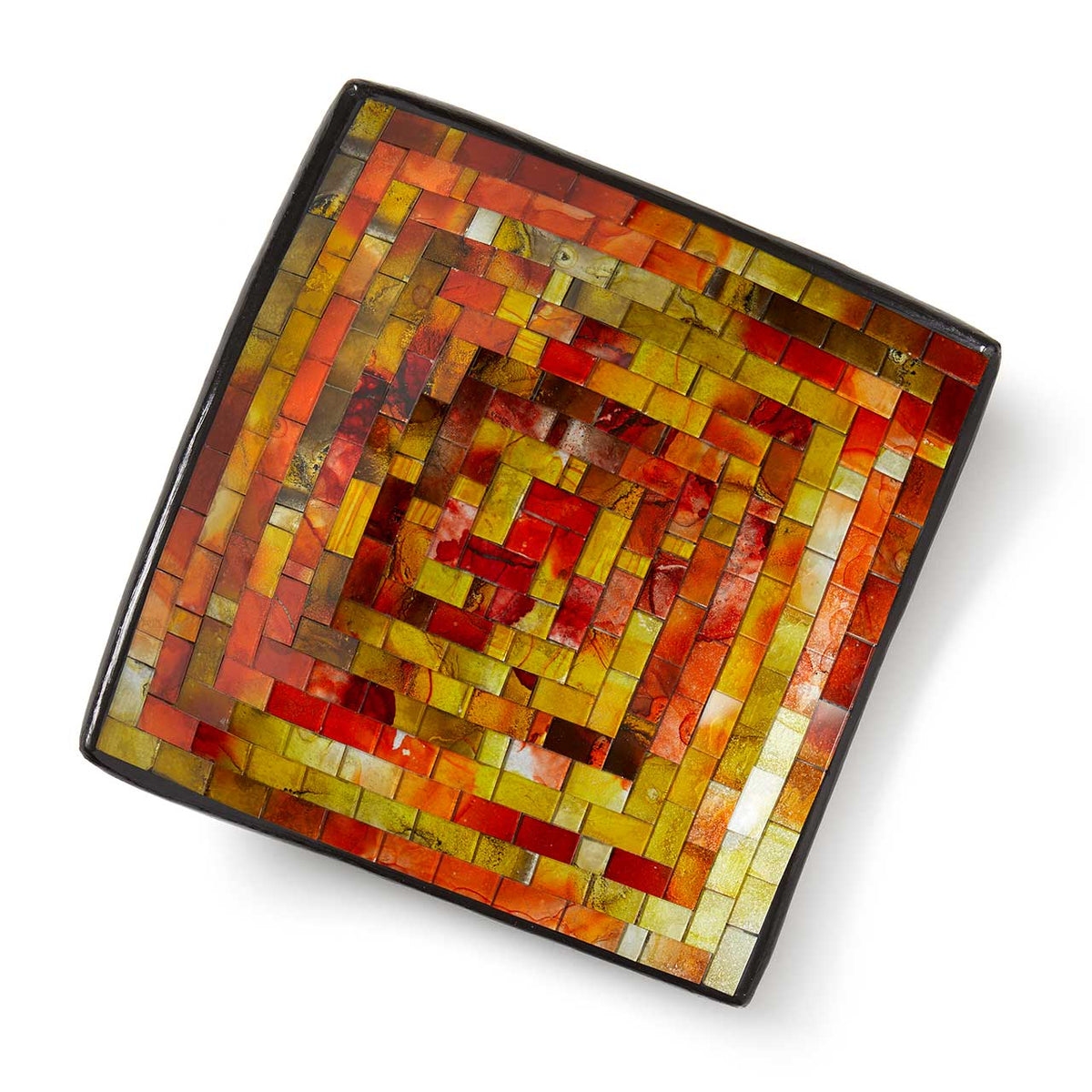 Harvest Hues Fall Mosaic Dish