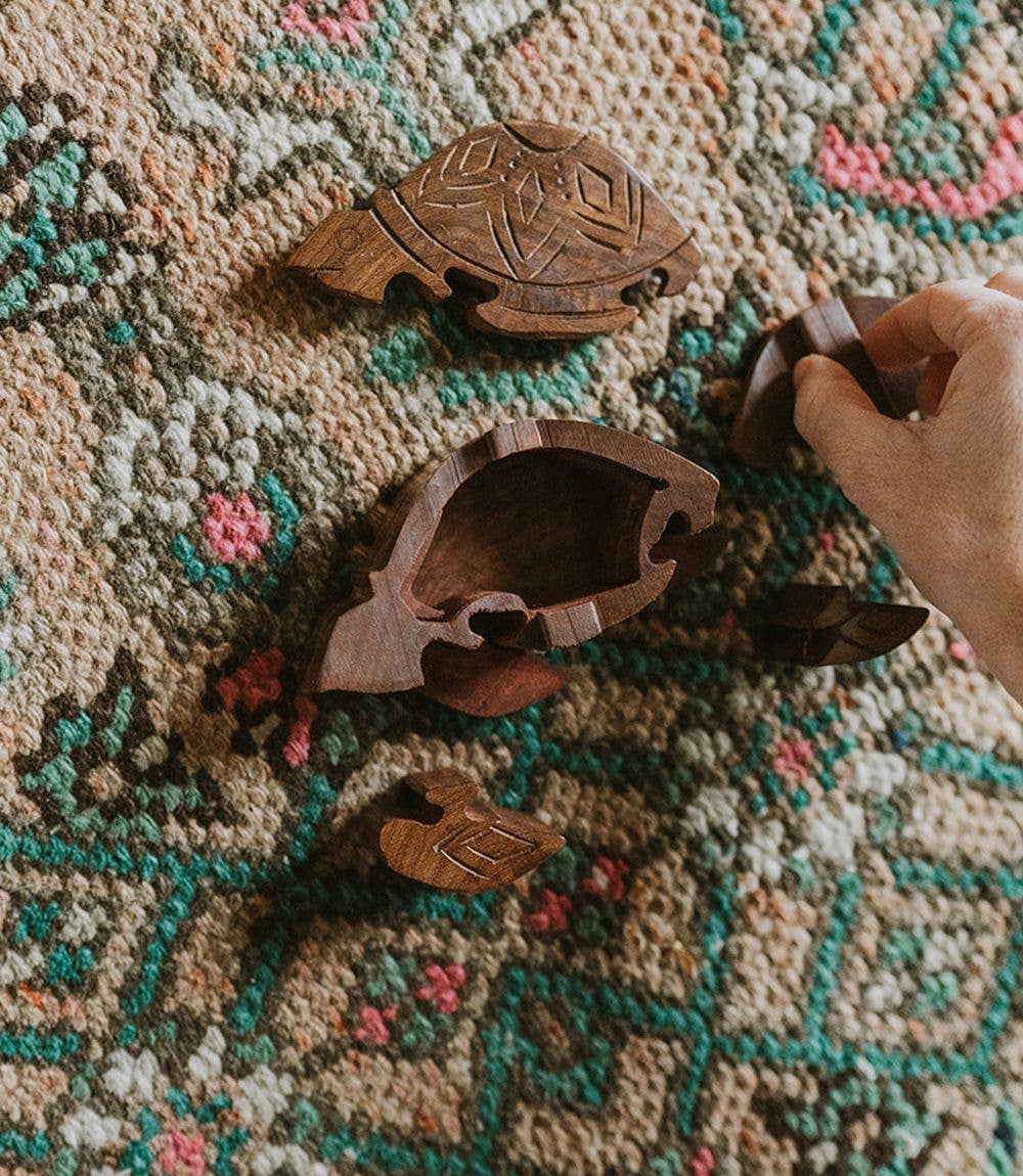 Sea Turtle Puzzle Box