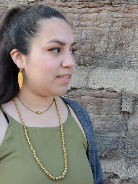 Emnet Dainty Necklace - Brass