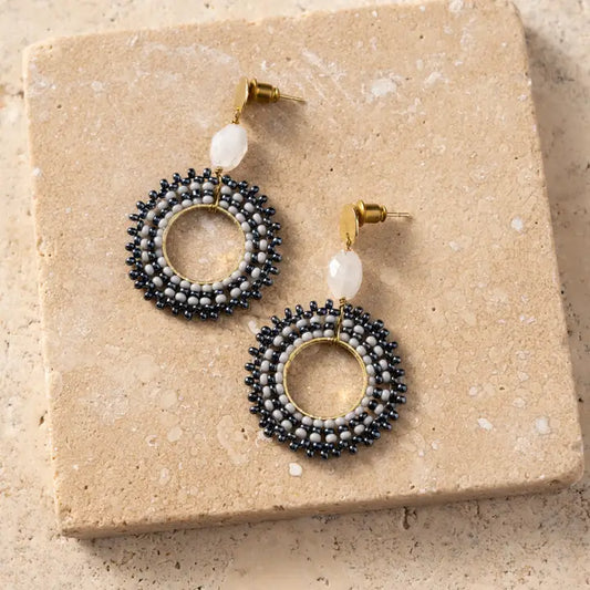Ghera Glass Bead Earrings