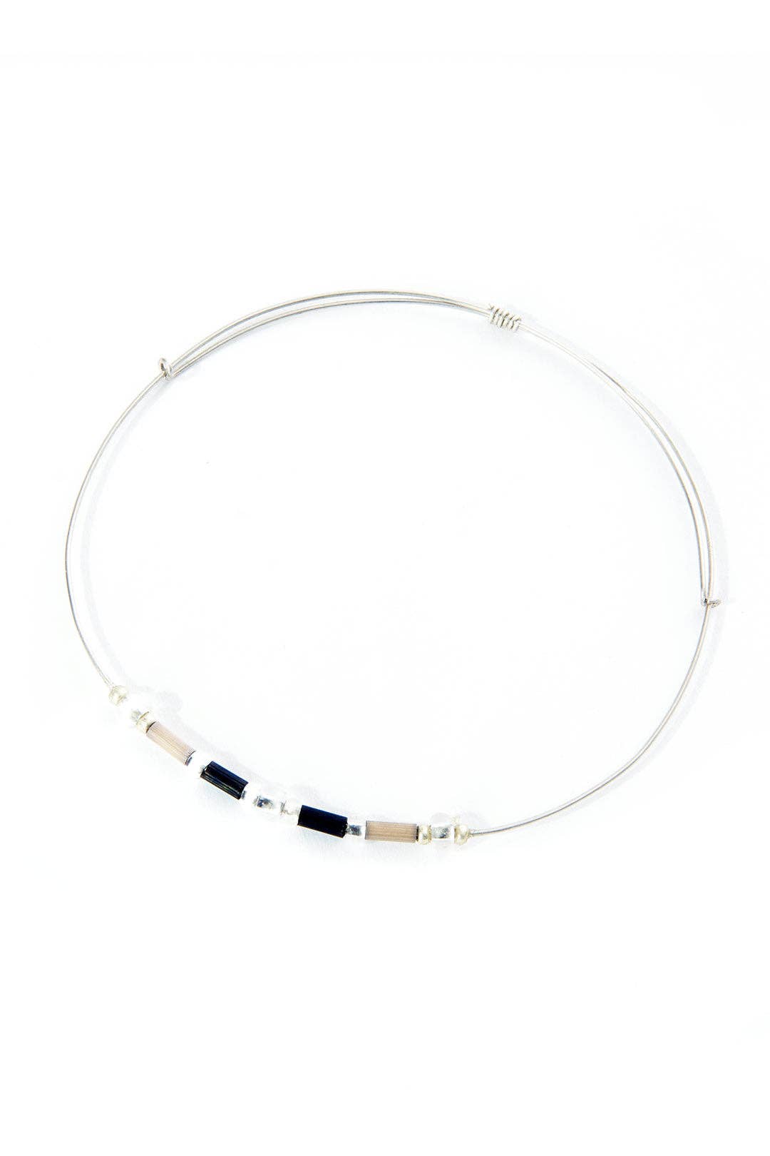 Great Migration Zulugrass Silver Sliding Bracelet