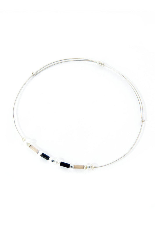 Great Migration Zulugrass Silver Sliding Bracelet