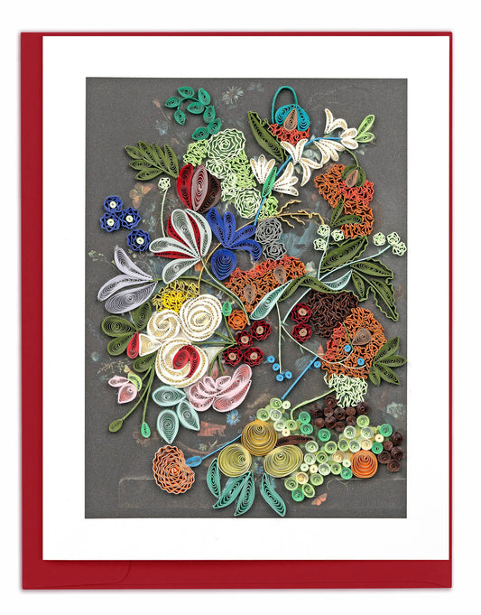 Quilled Artist Series – Still Life with Flowers and Fruit, Huysum