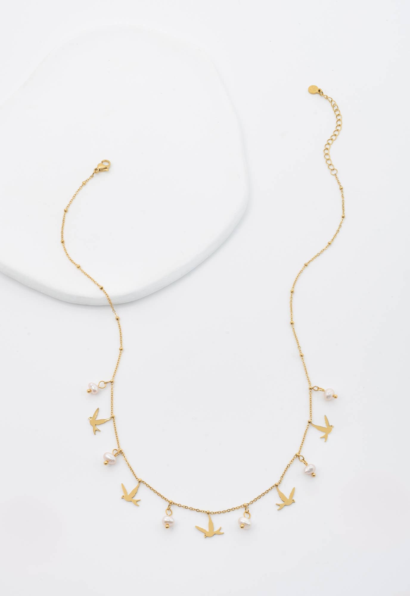 Wings of Hope Pearl Necklace