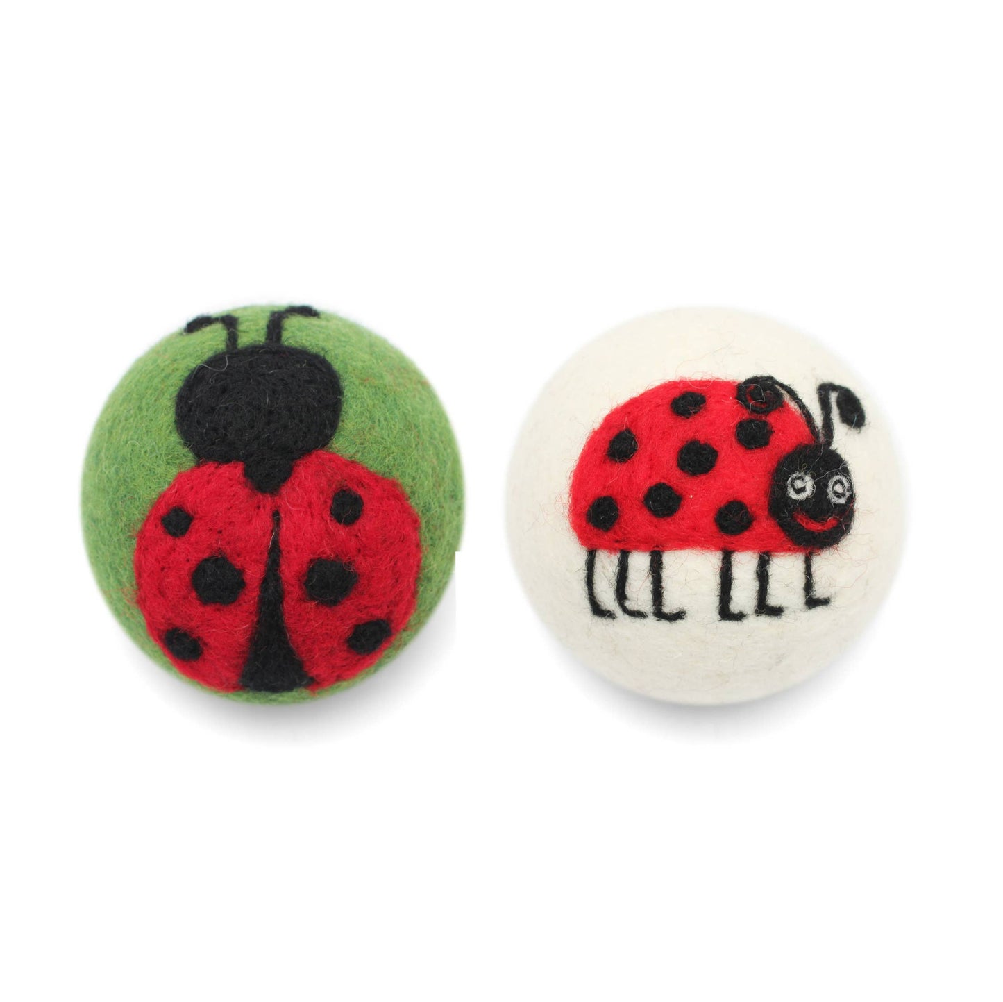 Ladybugs: Eco Wool Dryer Balls