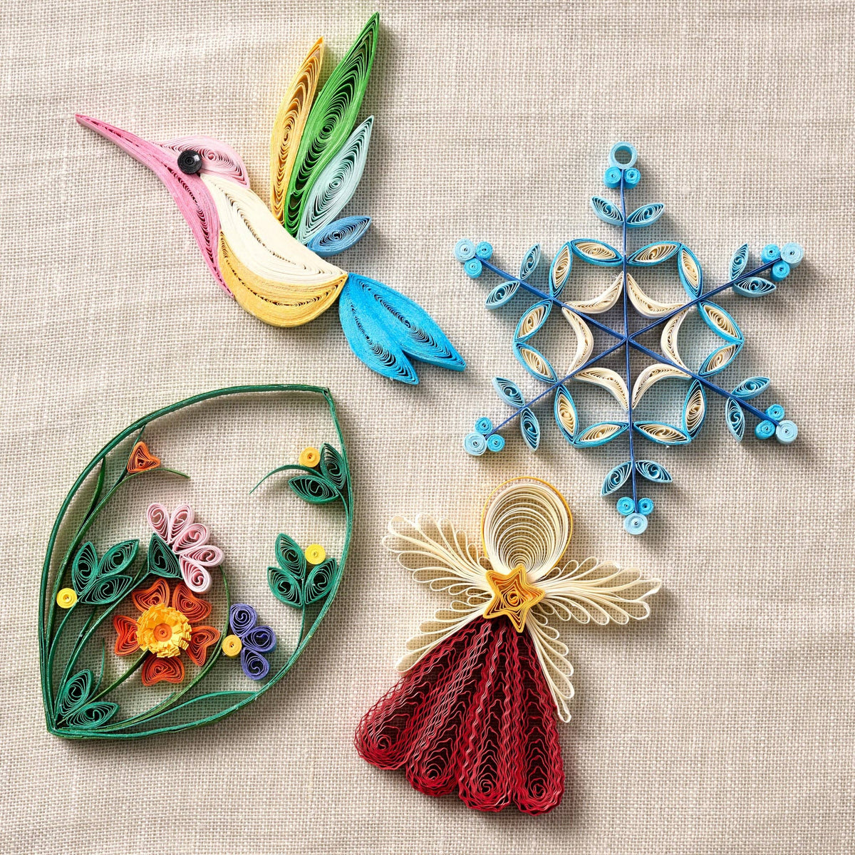 Mau Quilled Flower Garden Ornament
