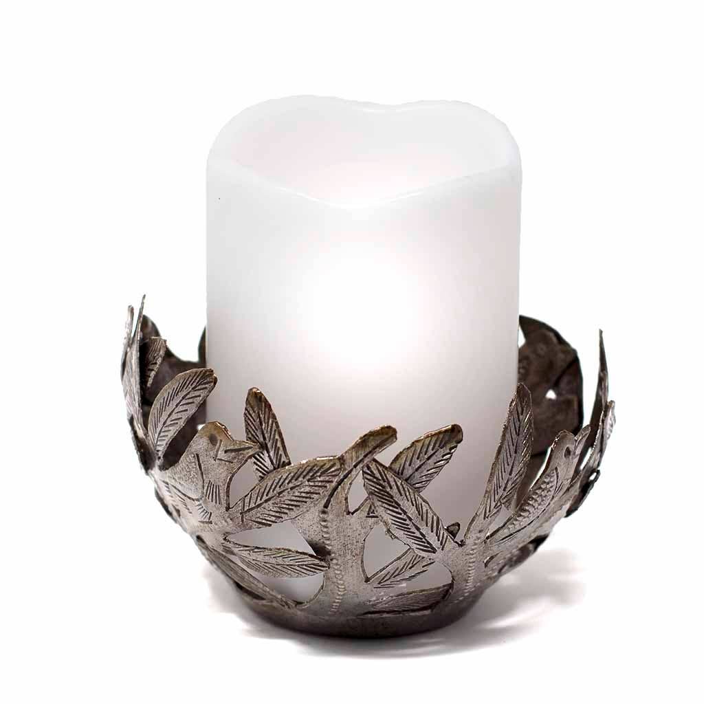 Cut Metal Bird Bowl