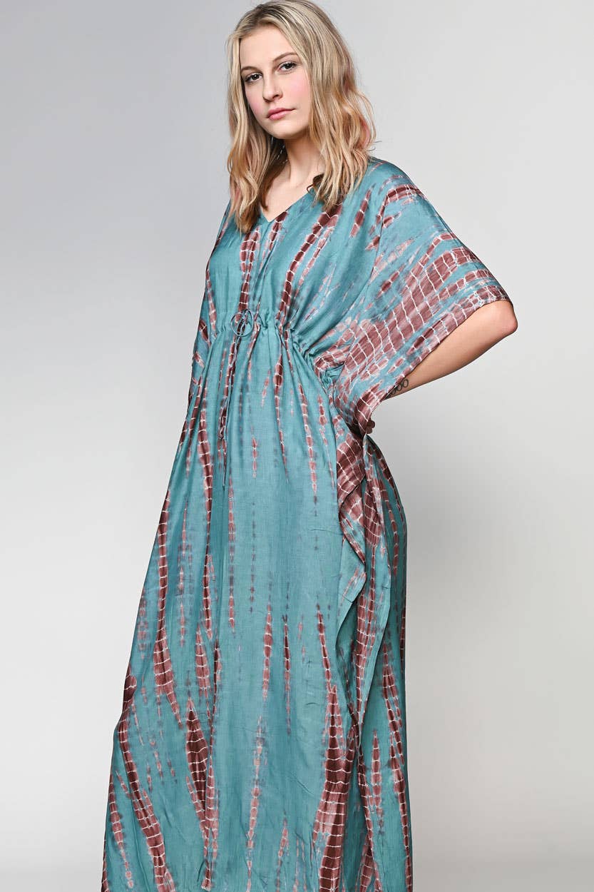 Shibori Caftans
