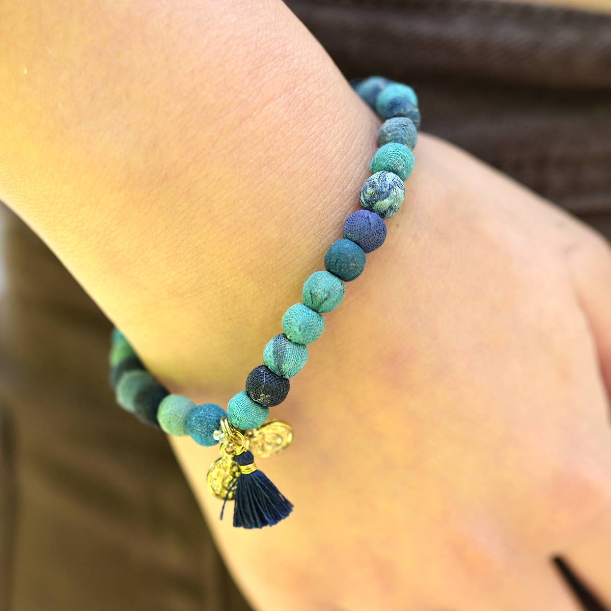 Serenity • Kantha Connection Bracelet