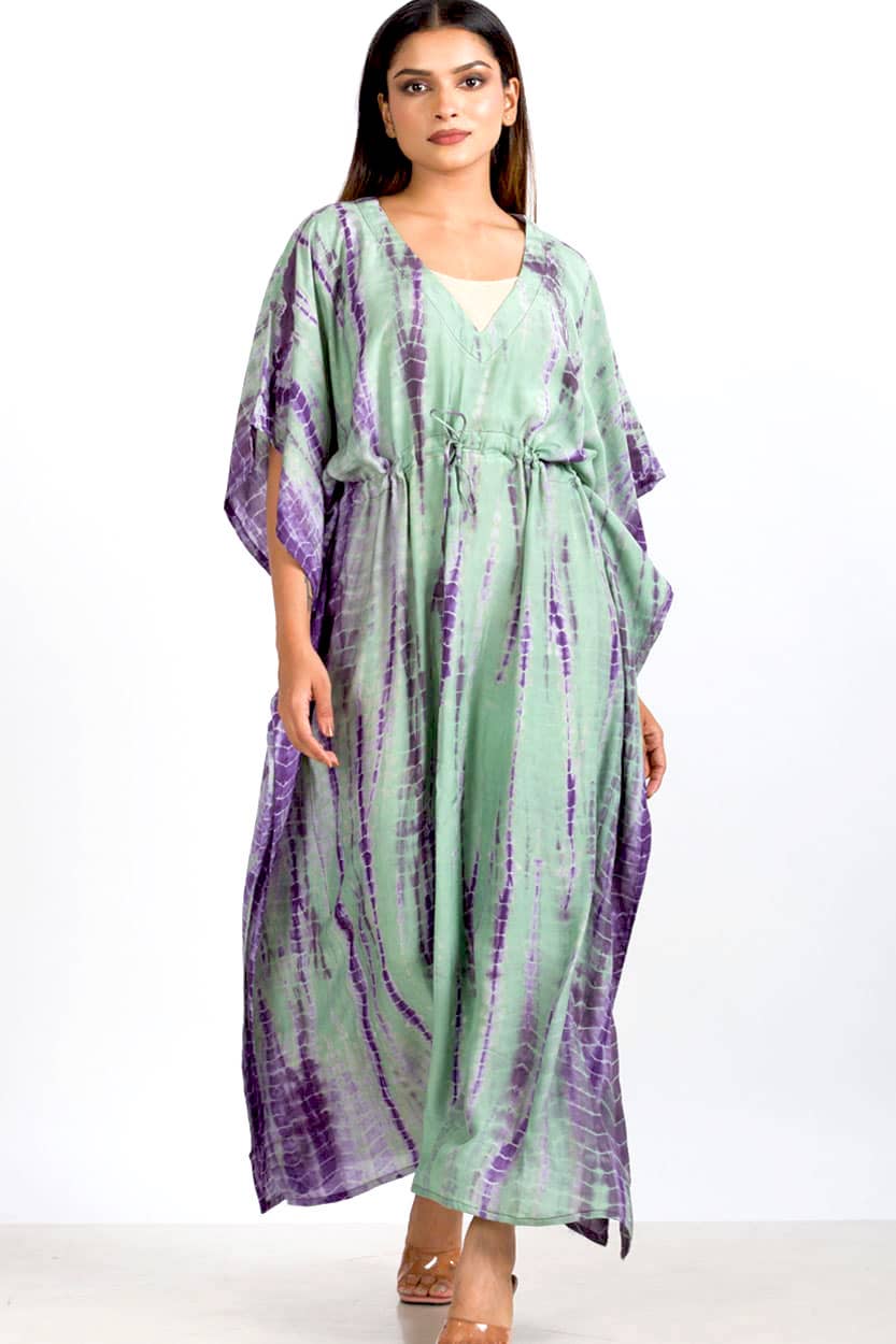Shibori Caftans