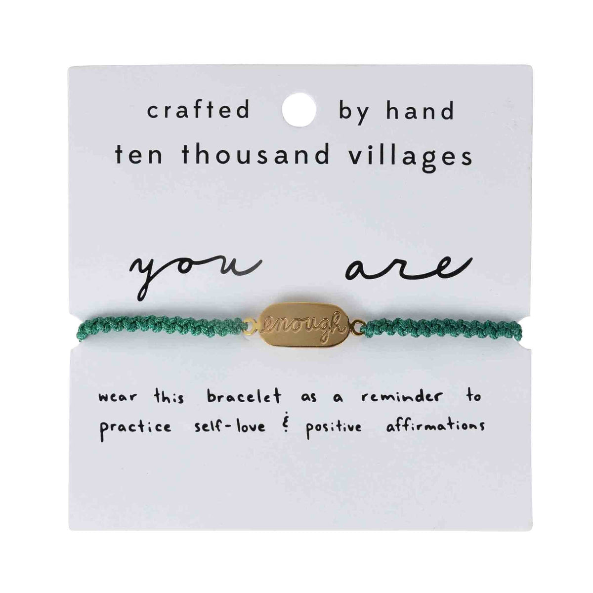 Affirmation Bracelet - You Are Enough - Default Title (5907070)