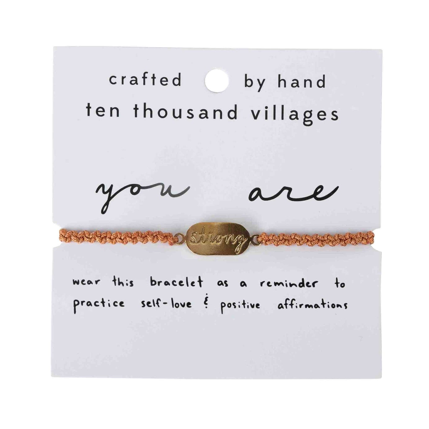 Affirmation Bracelet - You Are Strong - Default Title (5907090)