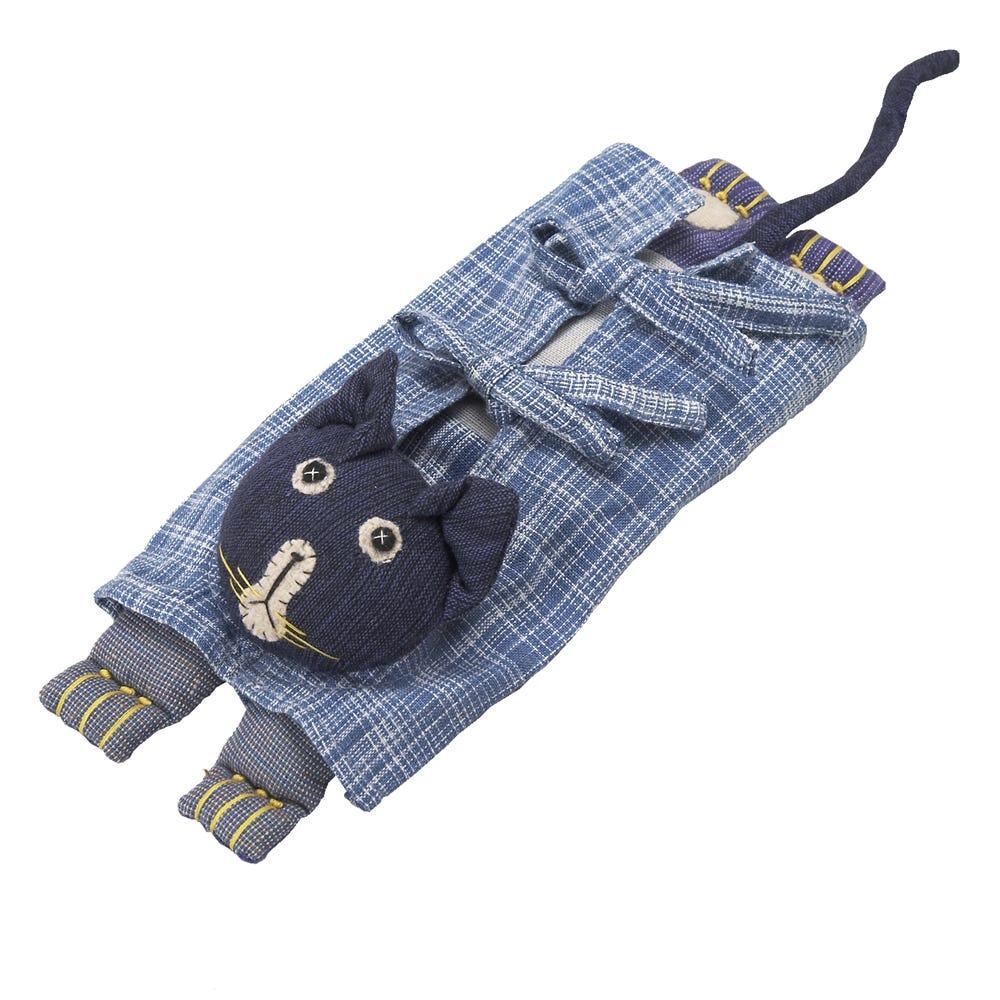 Flax Cat Eye Pillow
