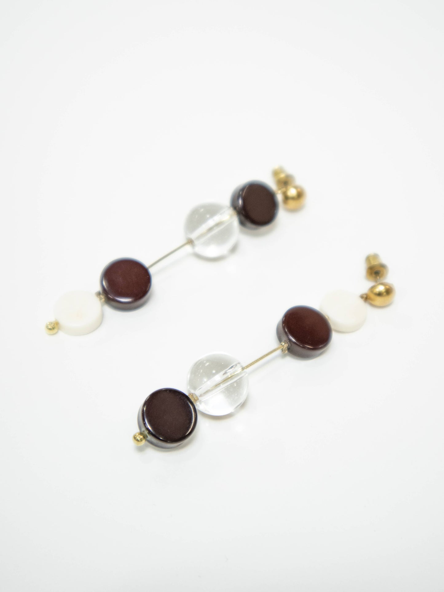Alexandra Dangle Earrings Monochrome
