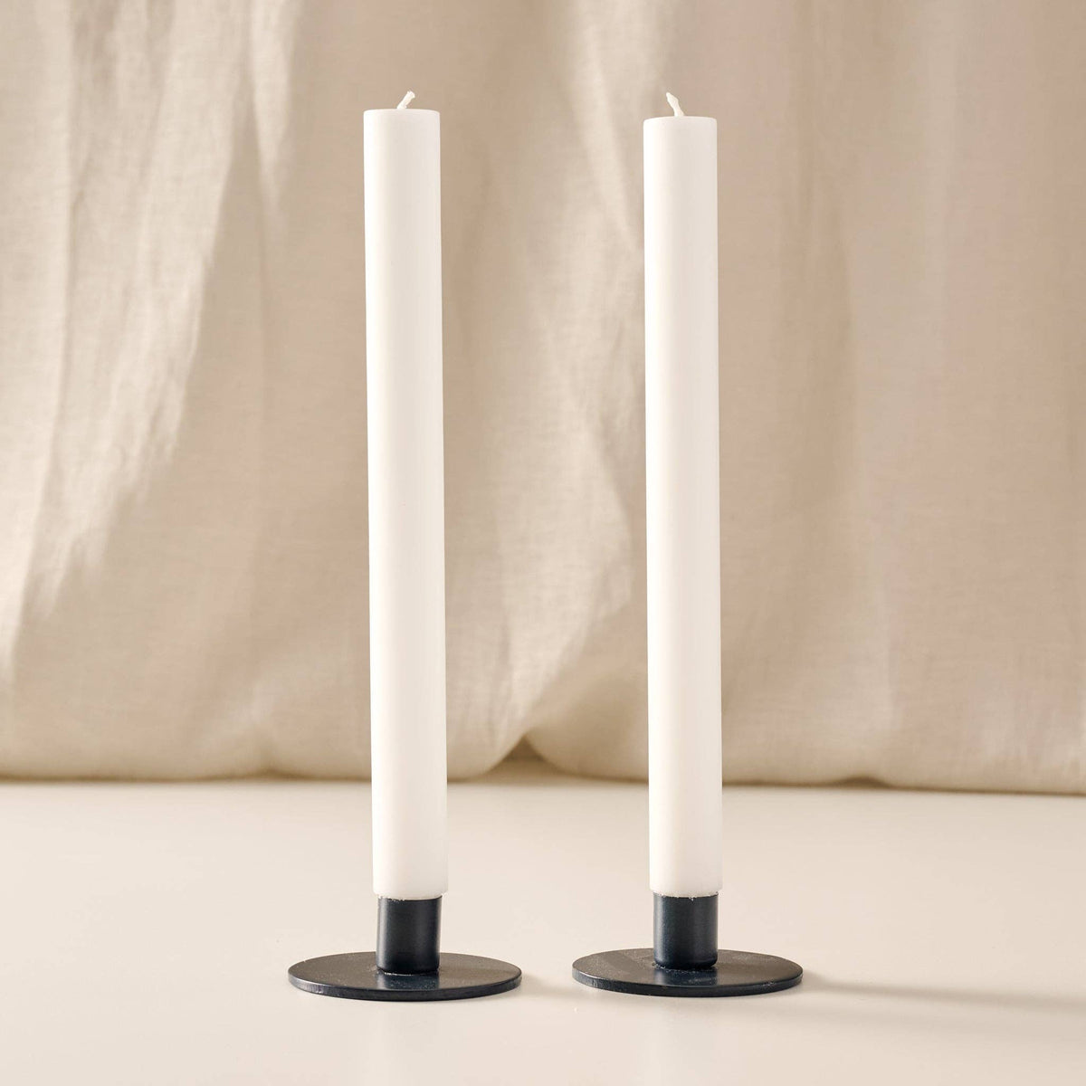 Cahya Natural Palm Wax Dinner Candles - Set of 2