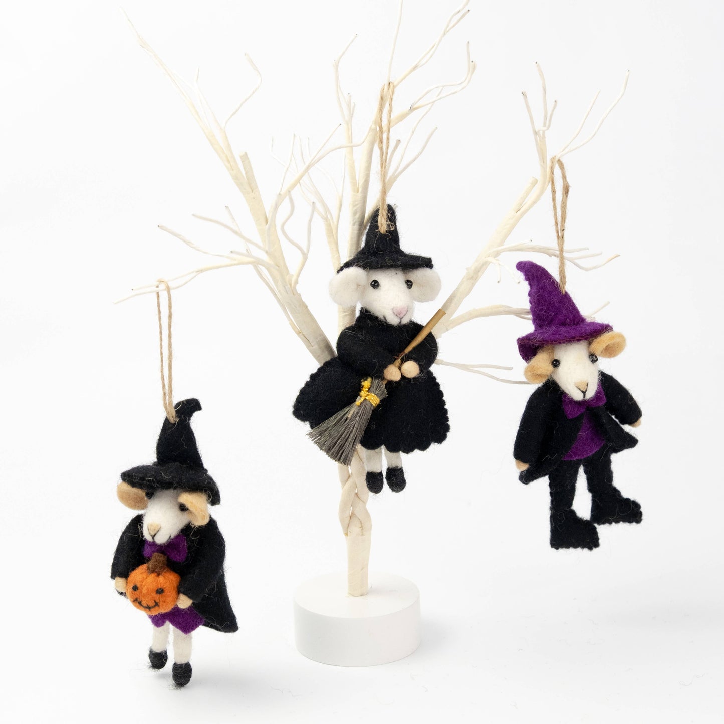 Halloween Mice Ornament - Assorted
