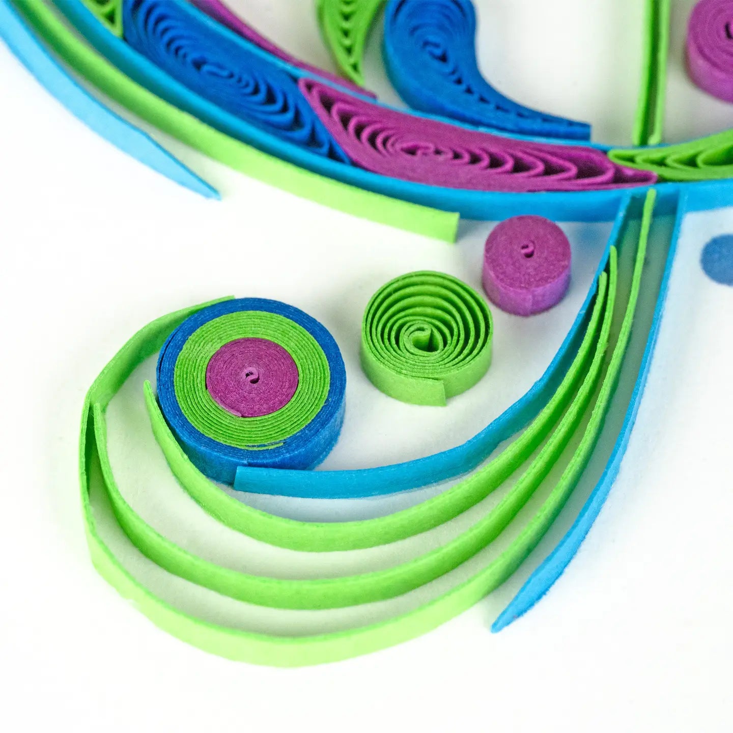 Quilled Treble Clef Greeting Card
