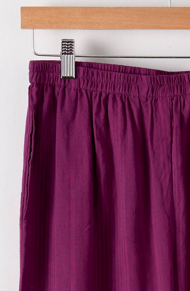 Voile Lightweight Pull-On Layering Culottes