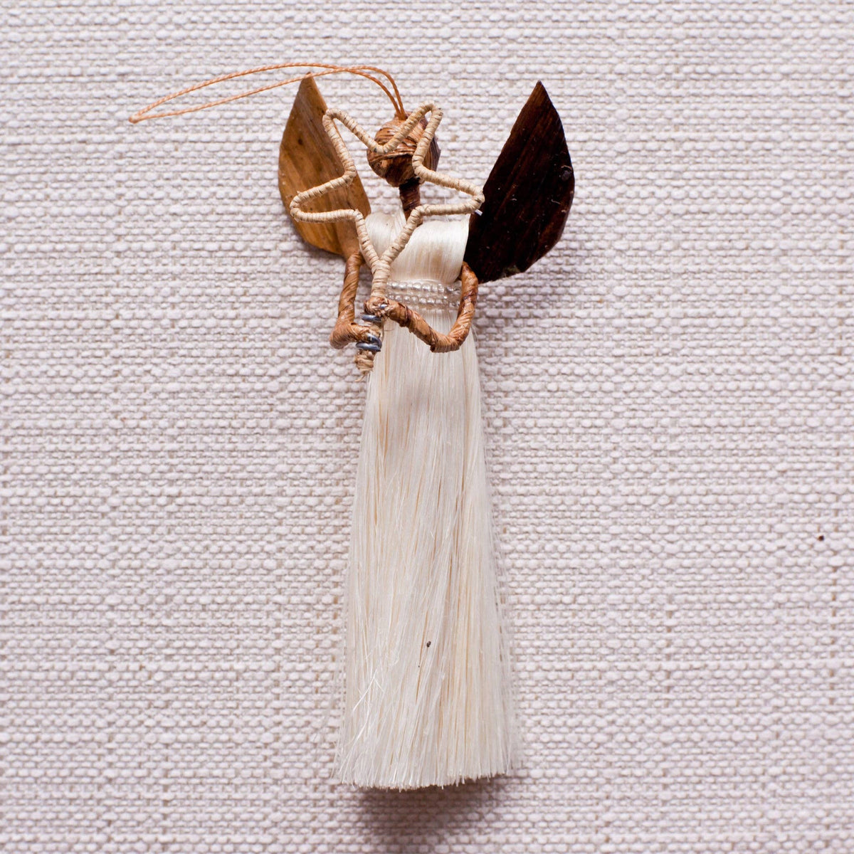Sisal Angel Ornament - Assorted