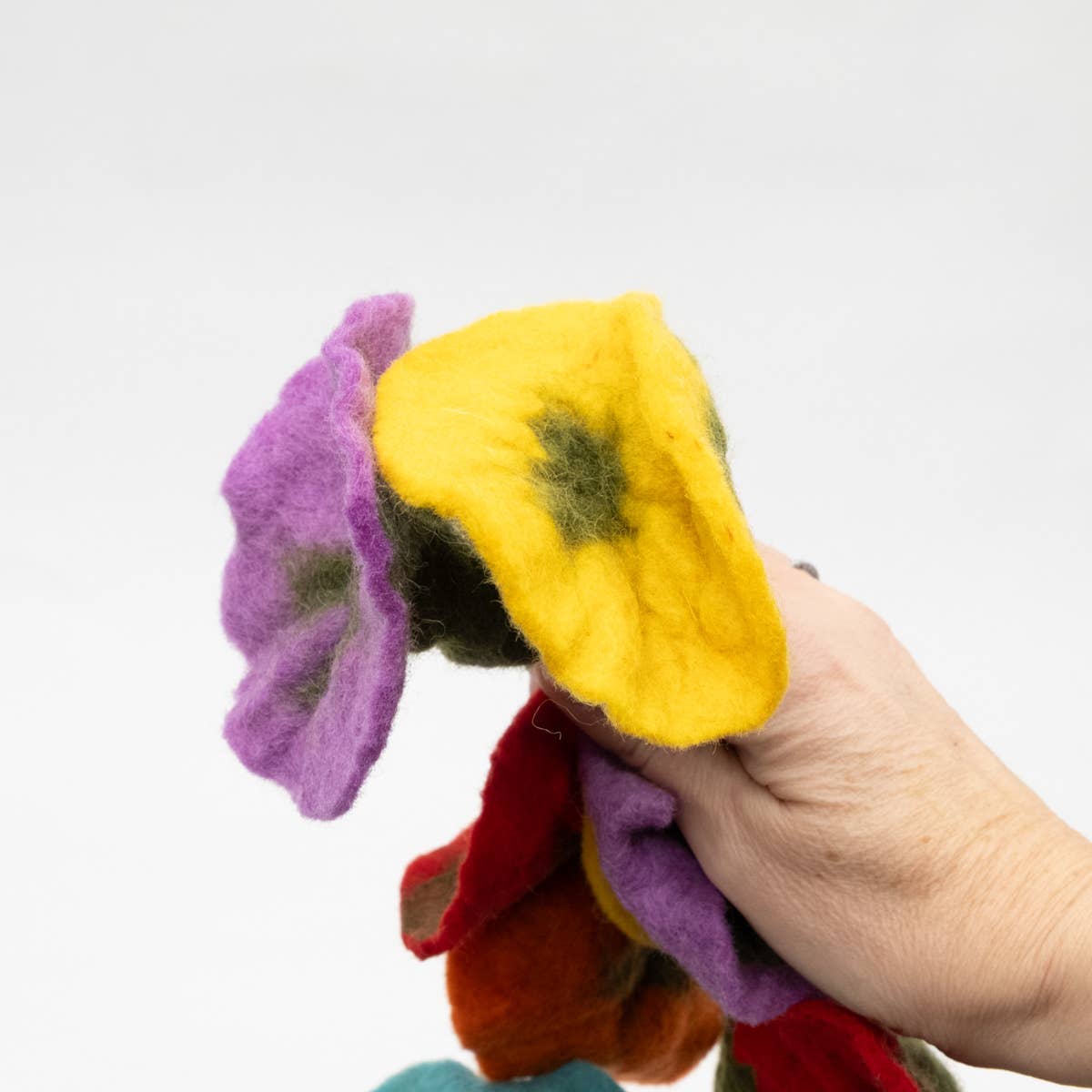 Felt Garland - Flower Vine (Multicolor)