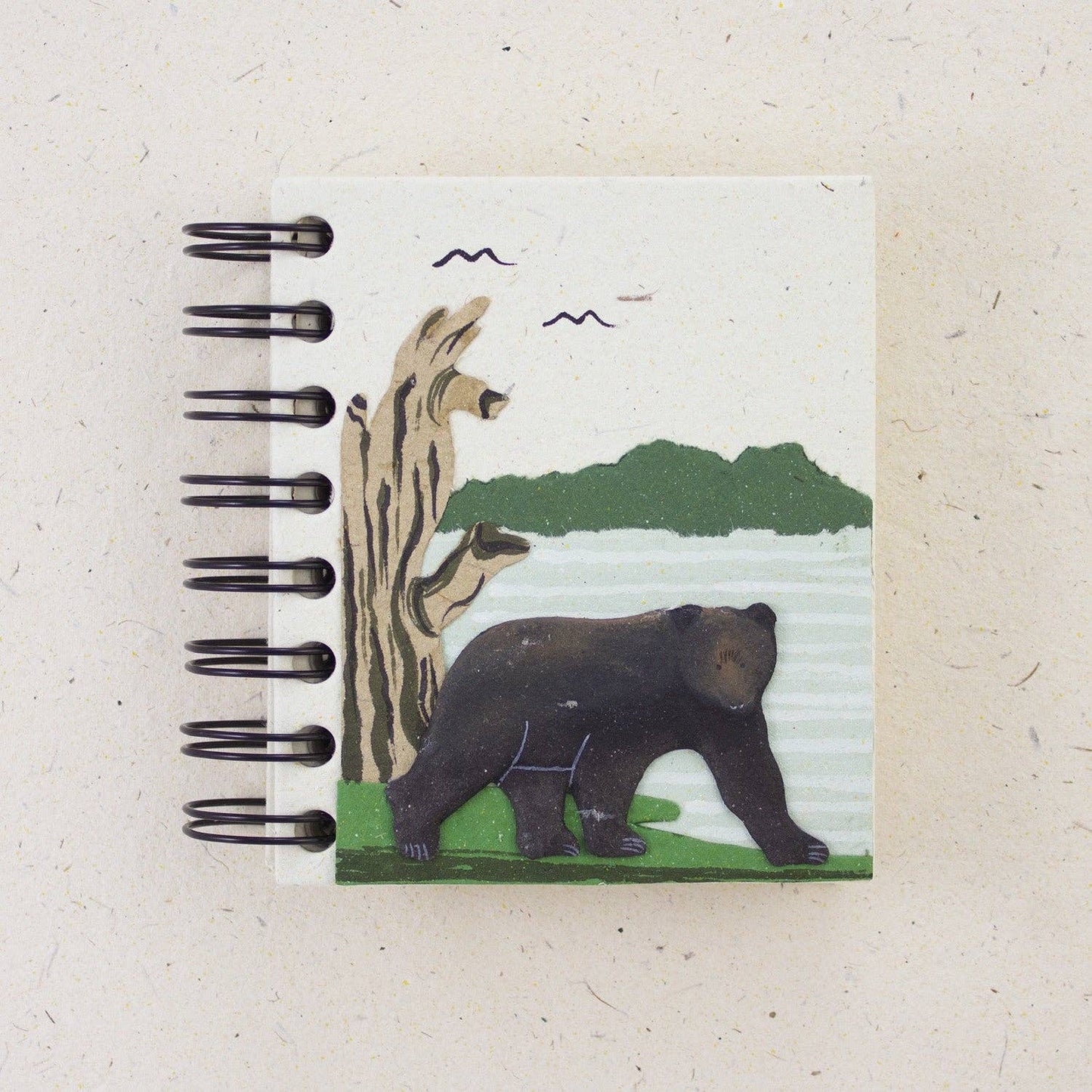Small Notebook - Bear Natural White