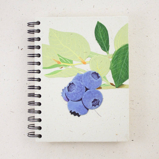 Large Notebook - Blueberries
