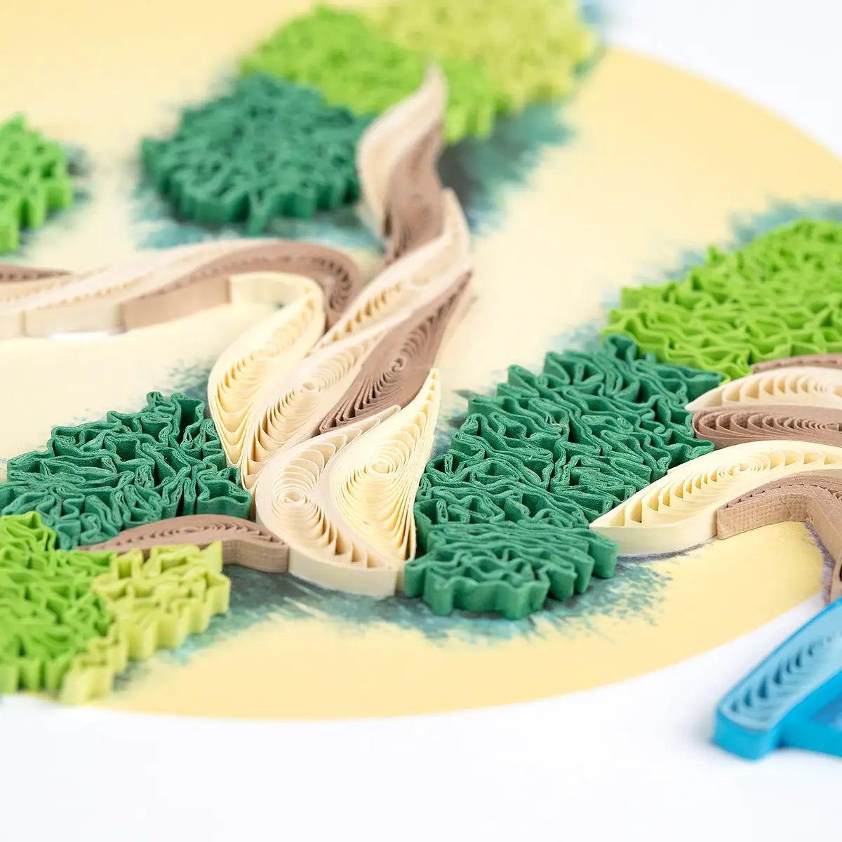 Quilled Bonsai Tree Greeting Card