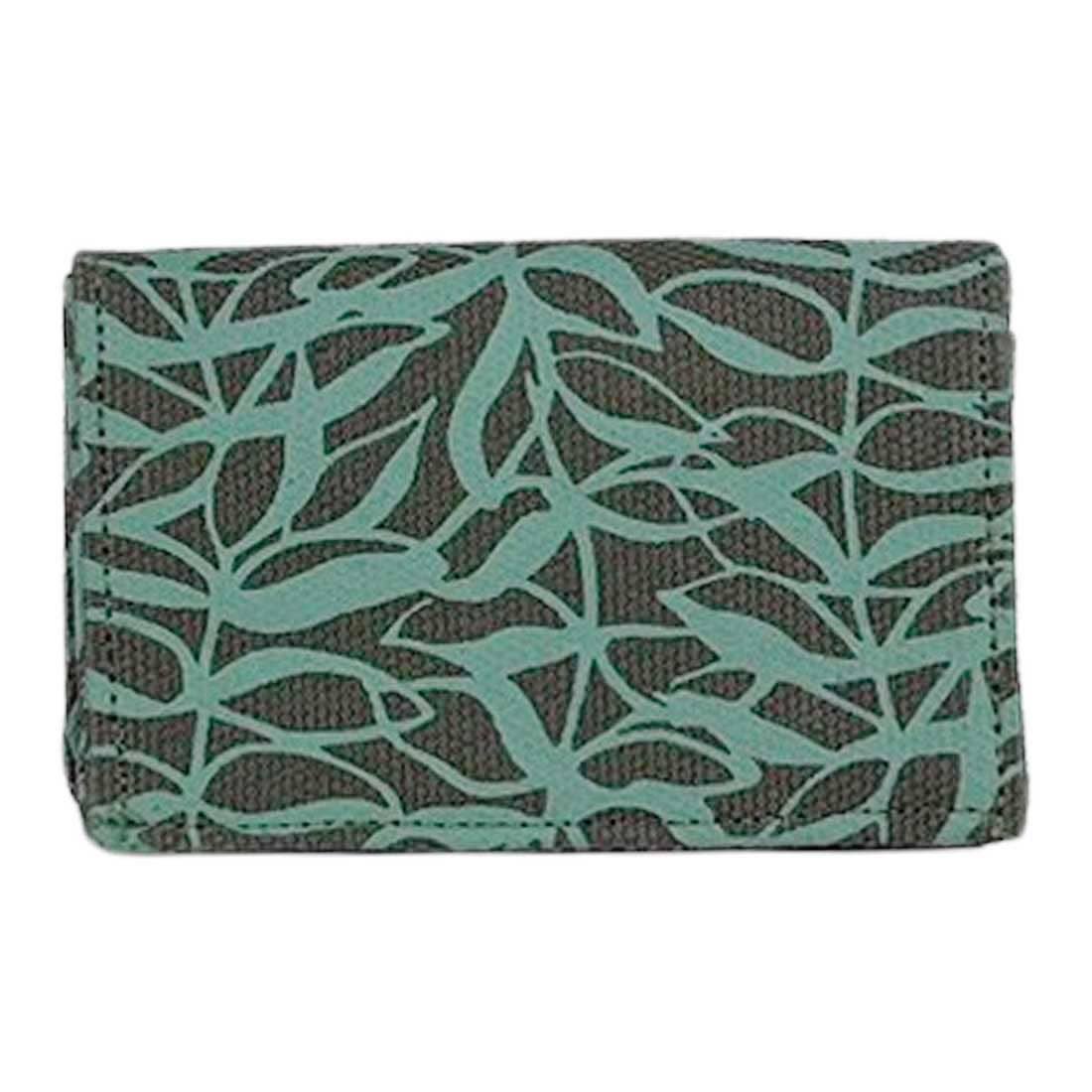 Canvas Card Holder - Mini Wallet - Botanical Prints