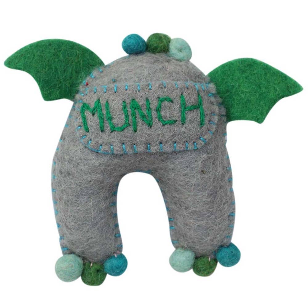 Tooth Fairy Pillow with Pocket for Money Monster - Sea