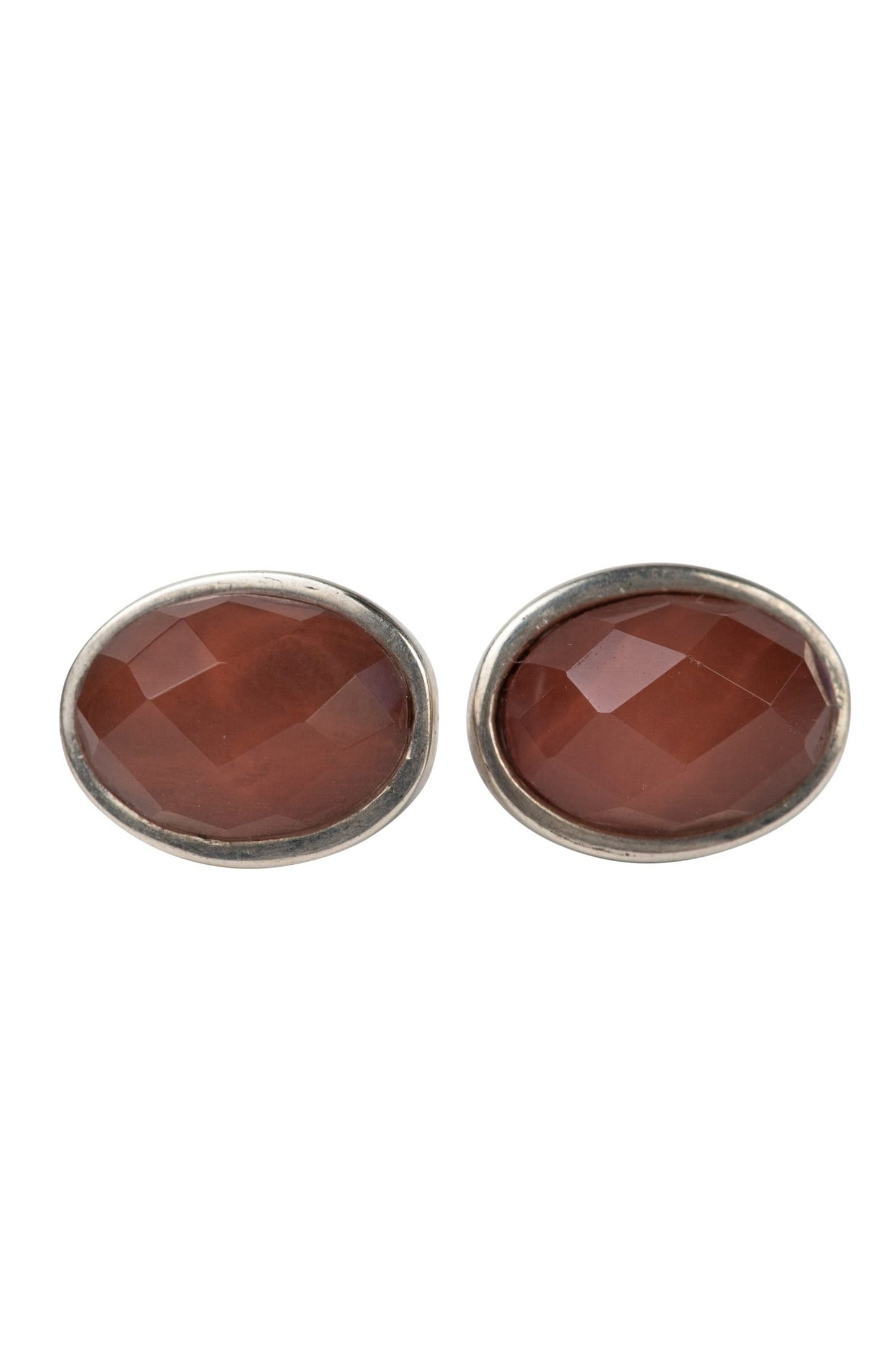 Cherry Quartz Stud Earrings