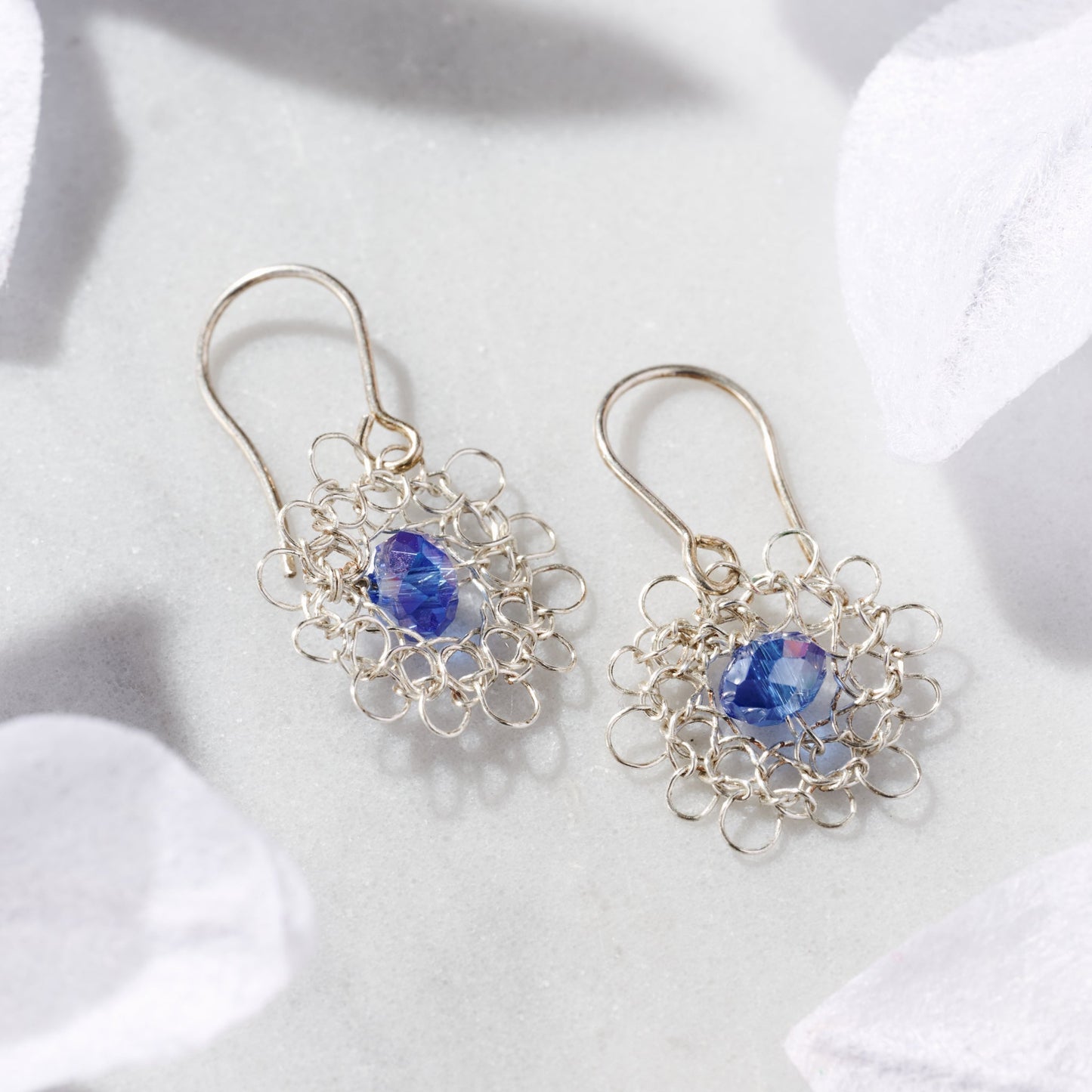Tika Woven Wire Earrings