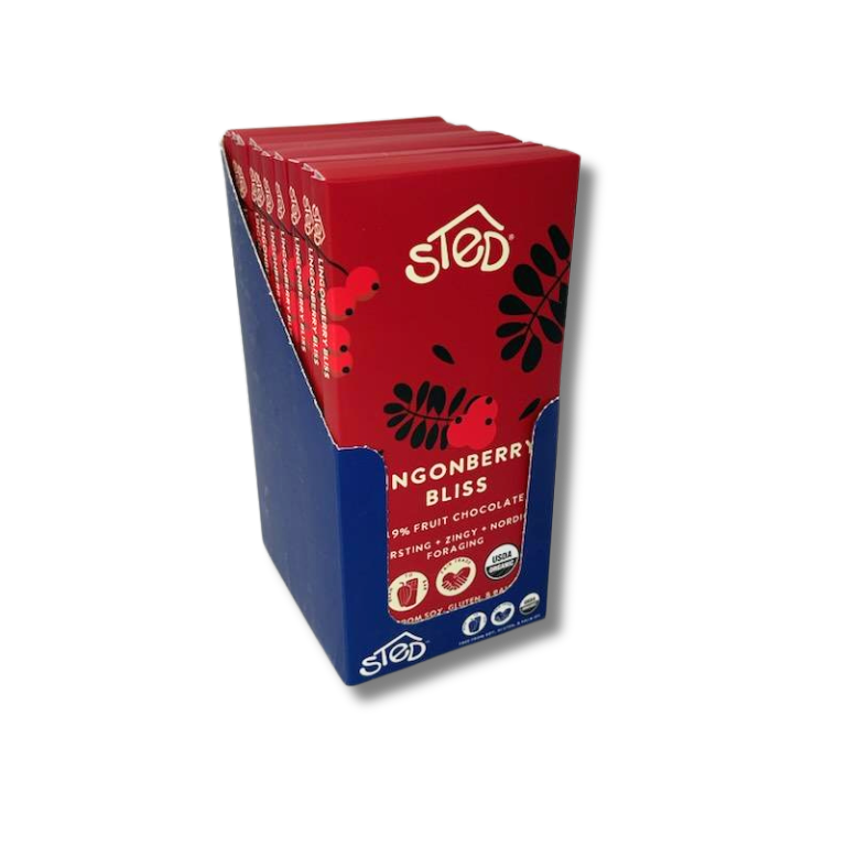 Lingonberry Bliss Fruit Chocolate Bar