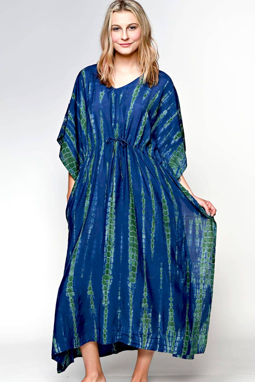 Shibori Caftans
