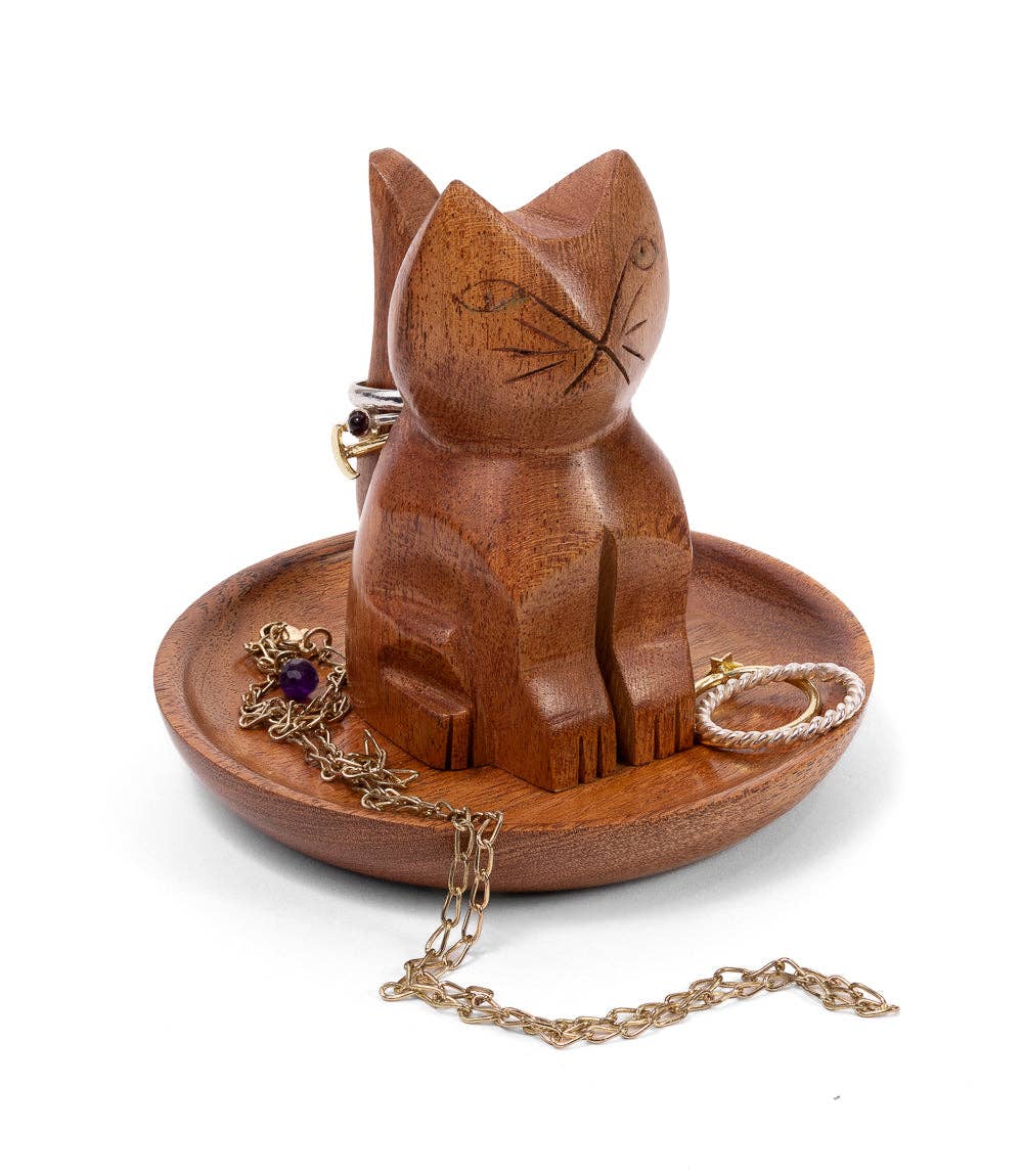 Cat Ring Holder & Jewelry Dish