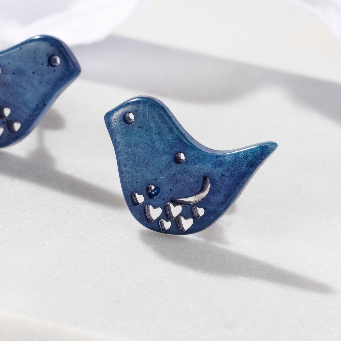 Pisco Bird Tagua Earrings