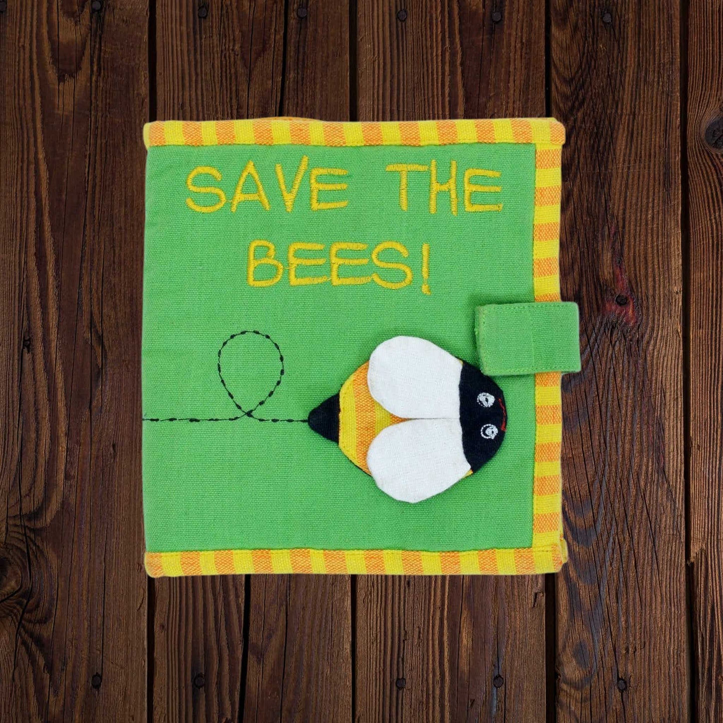 Fabric Kids' Book - Save the Bees