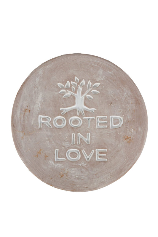 Rooted in Love Garden Plaque