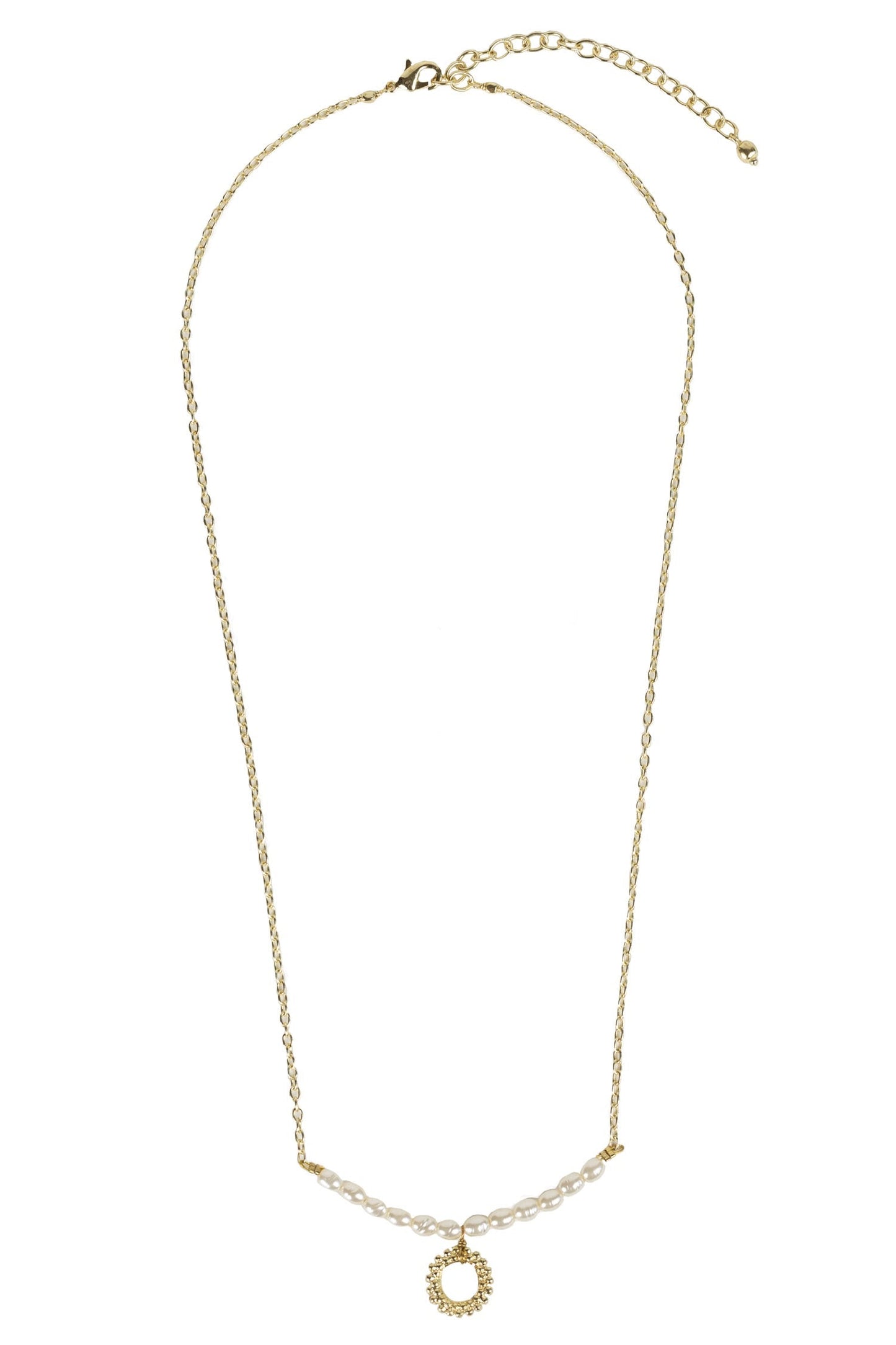 Charm & Pearl Necklace